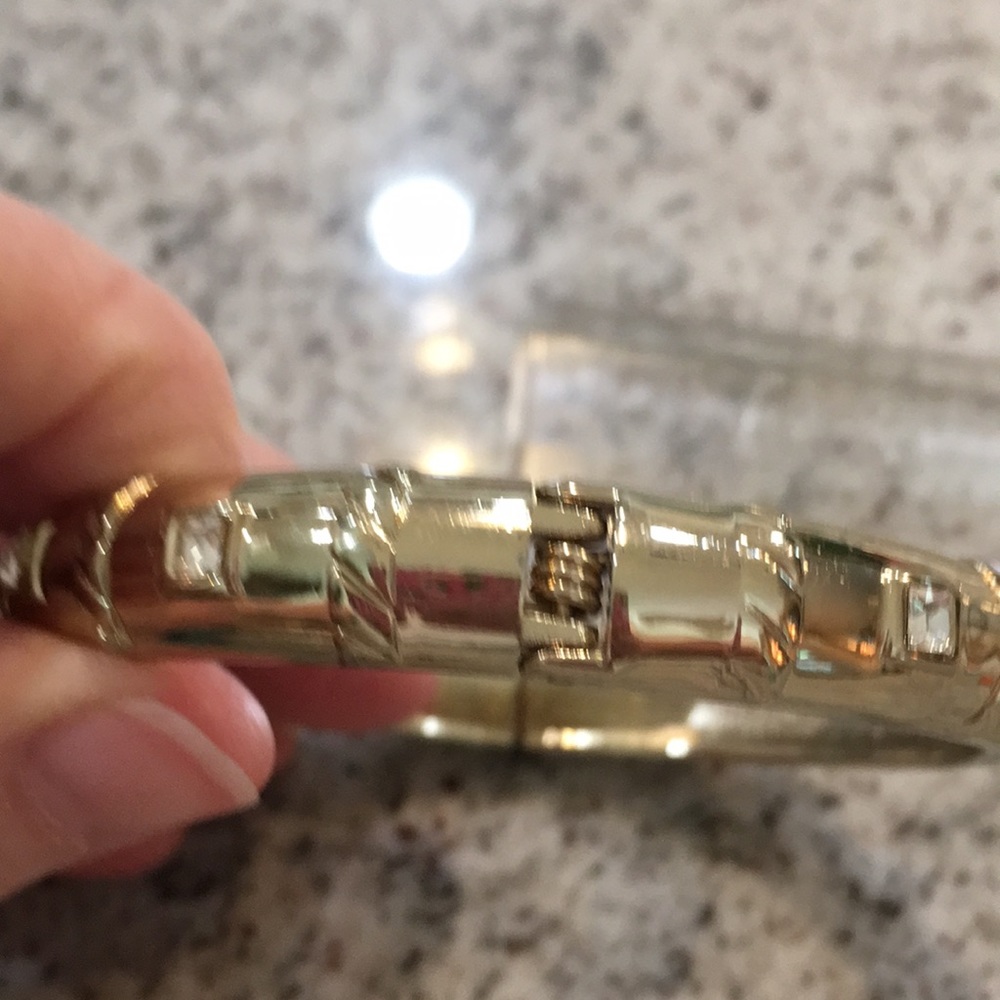 Open hinge bangle - Picture 3 of 5